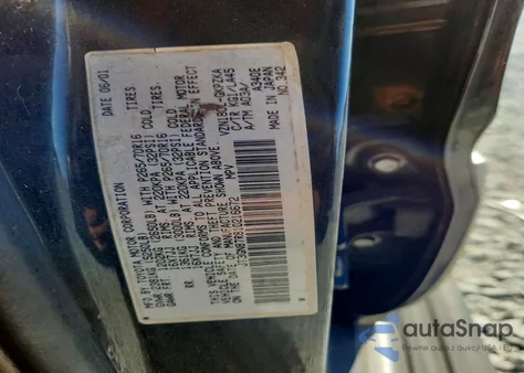 2001 Toyota 4Runner Limited z USA, uszkodzony, nr VIN JT3GN87R810216672